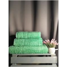 Хлопковые полотенца VILLSOFF(мятный) Villsoft