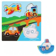 Вкладыши "Транспорт": 4 эл, 14, 5 см Mapacha