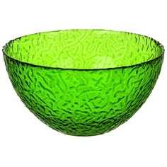 Салатник NinaGlass Ажур зеленый 16 см