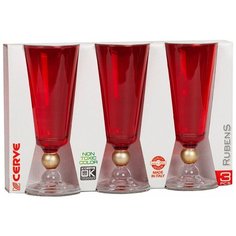 Набор фужеров для вина Cerve "Рубино" 220 мл 3 шт