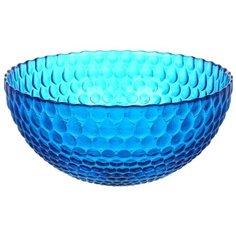 Салатник NinaGlass Роса синий 28 см