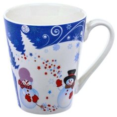 Кружка HomeStar Новогодний микс №3 300 мл