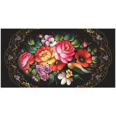 Конверт для денег Учитель Жостовская роспись (КД-216), 1 шт.