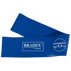 Эспандер лента BRADEX SF 0260 (нагрузка до 5.5 кг) 60 х 5 см синий