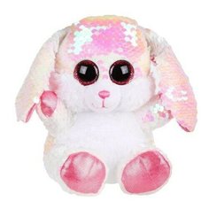 Мягкая игрушка Fluffy Family Зайка из пайеток 15 см