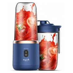 Портативный блендер Xiaomi Deerma Fruit Cup Navy Blue DEM-NU06
