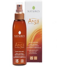Natures Arga Solare масло для лица и тела SPF 15 150 мл