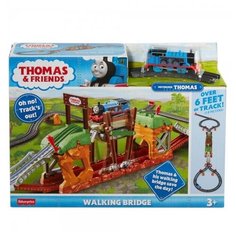 Игровой набор Mattel Thomas & Friends Трек-мастер Железная дорога Мост с переправой