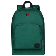 Рюкзак WENGER Crango 610197, с отделением для ноутбука 16, зеленый, полиэстер, 31x17x46см, 24л