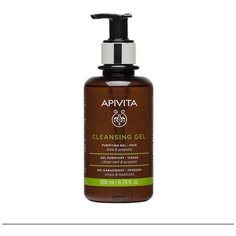 АПИВИТА(APIVITA) ОЧИЩАЮЩИЙ ГЕЛЬ ДЛЯ ЛИЦА С ЛАЙМОМ И ПРОПОЛИСОМ