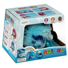 Игрушка интерактивная ёж " Потеша", подсветка, звук.эф.,переворач., сворач. клубком, Б93467-А Zhorya