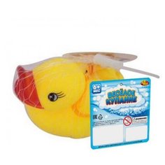 Игрушка для ванной Abtoys Веселое купание. Уточка резиновая с тремя утятами, в сетке