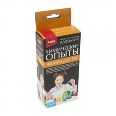 Химические опыты. Жвачка для рук, голубая Lori