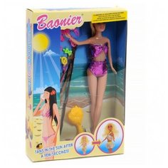 Кукла меняет цвета под лампой, с аксессуарами Игротрейд