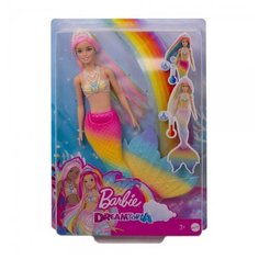 Кукла Mattel Barbie русалочка меняющая цвет с разноцветными волосами