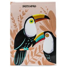 Блокнот Проф-Пресс Скетчпад Туканы, 40 листов