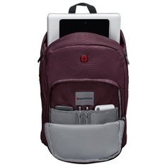 Рюкзак WENGER Crango 610195, с отделением для ноутбука 16, сливовый, полиэстер, 31x17x46 см, 24 л