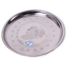 Поднос Kamille Ø34см из нержавеющей стали (арт. 4300)