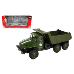 Инерционная металлическая машинка "Военный" Игротрейд