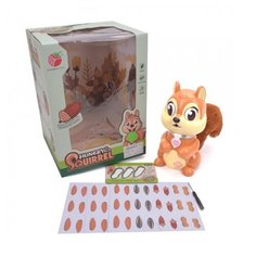 Белка интерактивная (свет, звук, кушает бумажную еду) Наша Игрушка