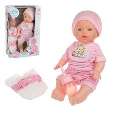 Игр. наб."Мой малыш", звук, в компл. кукла-пупс 32см, предм. 2шт, эл.пит. AG13*3шт. вх. в компл., кор. Наша Игрушка