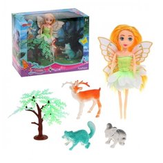 Игр. набор "На прогулке" в компл. кукла, предметов 5шт, кор. Наша Игрушка