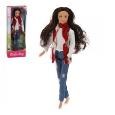 Кукла Defa Lucy Модница, в белой кофте