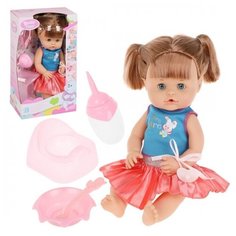 Игр. наб. Мой малыш, в компл. кукла 31см, пьет, писает, предм. 4шт., кор Наша Игрушка