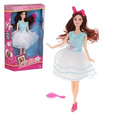 Игр. наб. "Модница", в компл. кукла 30см, предм.2шт., кор.1 Наша Игрушка