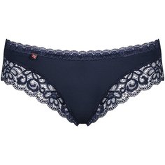 Obsessive Трусы Drimera бразильяна с кружевом, размер L-XL, темно-синий