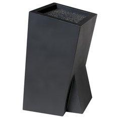 Подставка для ножей квадратная (лапша), черная Tim A