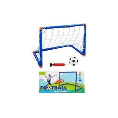 Набор Футболиста, ворота 90*60*47 см, мяч, насос с иглой, коробка Наша Игрушка