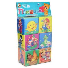 Кубики Русский стиль Весёлые сказки Д-416-18