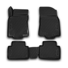 Коврики 3D в салон подходит для NISSAN X-Trail T32 (III, IIIр), 2013->, 4 шт. (полиуретан), CARNIS00059 Element