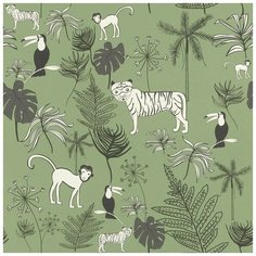 Обои Rasch Bambino 18 531817 , винил на флизелине, 10,05 х 0,53 м