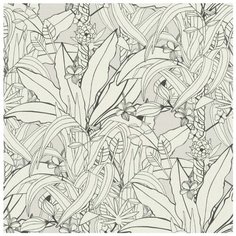 Обои Rasch Club Botanique Club 538946, винил на флизелине, 10,05 х 0,53 м