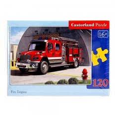 Пазл MIDI "Пожарная машина", 120 элементов Castorland