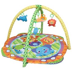 Развивающий коврик "Бубен",игрушки, зеркало (упак. 12 шт.) Alis