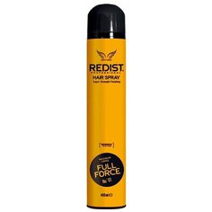 REDIST Professional Лак для волос экстрасильной фиксации Hair Spray Super Strength Finishing FULL FORCE, 400 мл