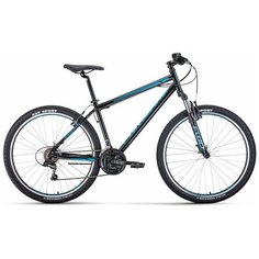 Горный (MTB) велосипед FORWARD Sporting 27.5 1.0 (2020) черный/бирюзовый 19" (требует финальной сборки)