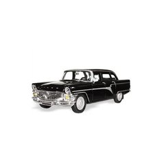 Машинка "ГАЗ-13 "ЧАЙКА" черная 1:43, в/к 16,5*7,2*5,7 см. Autogrand
