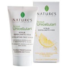 Natures скраб для лица Acque Unicellulari Exfoliating Face Scrub 50 мл
