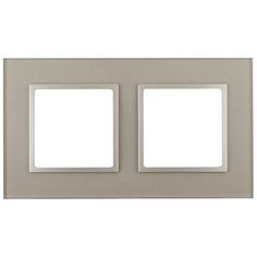 Рамка 2-постовая ЭРА Elegance 14-5102-04 Б0034491 ERA