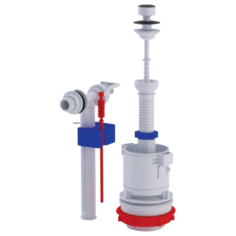 Набор с боковой подводкой АниПласт WC4050M 1/2 металлизированная ручка