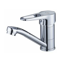 Смеситель для кухни (мойки) G-lauf 4L-B045 однорычажный сере6ристый