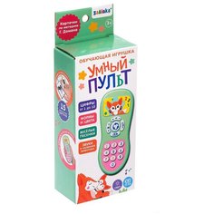 ZABIAKA Обучающая игрушка "Умный пульт" свет, звук зеленый SL-02753 4378275