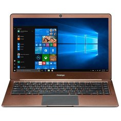 Ноутбук Prestigio Smartbook 141S (Intel Celeron N3350 1100MHz/14.1"/1920x1080/3GB/32GB SSD/DVD нет/Intel HD Graphics 500/Wi-Fi/Bluetooth/Windows 10 Home), темно-коричневый