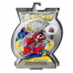 Screechers Wild Дикие Скричеры Машинка-трансформер Пирозавр Линейка 2, 9 см 34830 Росмэн
