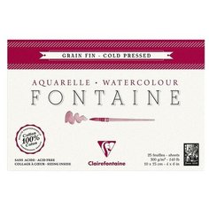 Альбом Clairefontaine FONTAINE (Склейка, Фин (холодный пресс), 36х48, 300г, 25л) 96416С