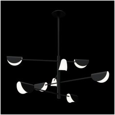 Подвесная люстра Maytoni Technical Mollis MOD126PL-08B